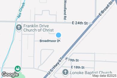 Map image of the property - 30 Broadmoor Dr