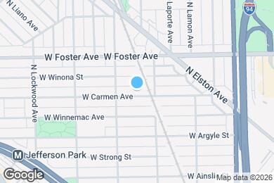 Map image of the property - 5026 W Carmen Ave