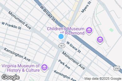 Map image of the property - 714 N Arthur Ashe Blvd