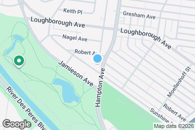 Map image of the property - 7047 Hampton Ave