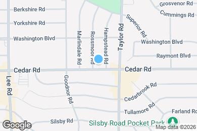 Map image of the property - 13407 Cedar Rd