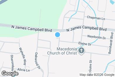 Map image of the property - 309 Granada Dr