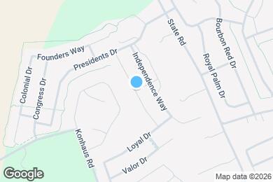 Map image of the property - 104 Madison dr