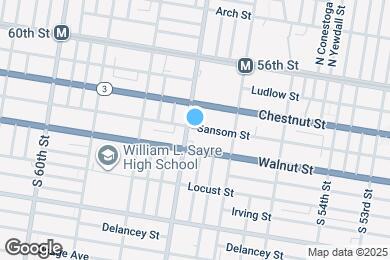 Map image of the property - 133 S 57th St