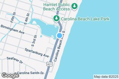 Map image of the property - 608 Carolina Beach Ave S