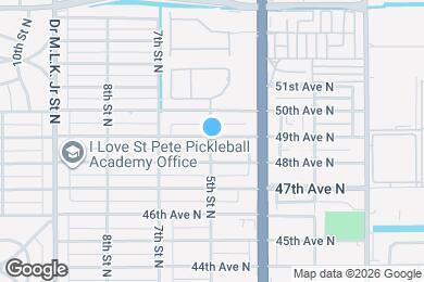 Map image of the property - 4825 5th St N
