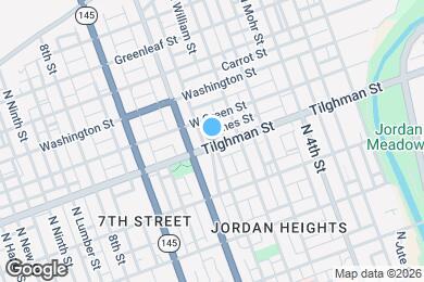 Map image of the property - 527 Tilghman St