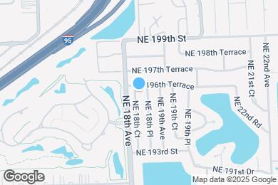 Map image of the property - 19621 NE 18th Ct