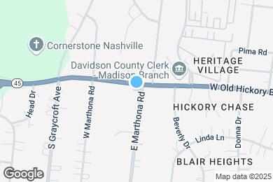 Map image of the property - 100 E Marthona Rd