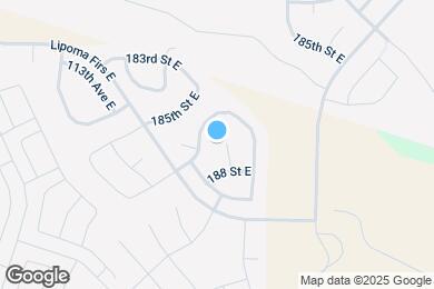 Map image of the property - 18622 116th Ave E