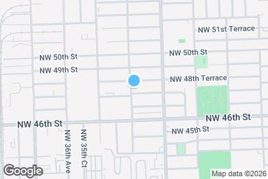 Map image of the property - 4801 NW 33rd Ave
