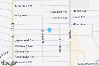 Map image of the property - 19411 Muskoka Ave