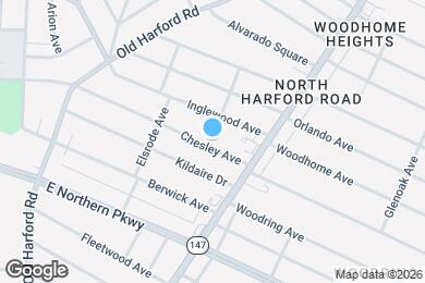Map image of the property - 2904 Chesley Ave