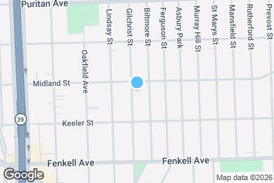 Map image of the property - 15496 Gilchrist St