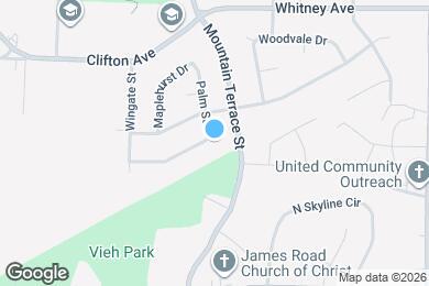 Map image of the property - 2387 Rosehaven Ave