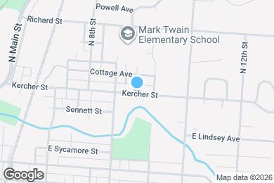 Map image of the property - 941 Kercher St