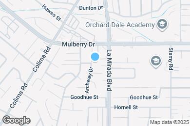 Map image of the property - 10846 Archway Dr