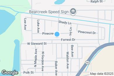 Map image of the property - 920 Forrest Dr