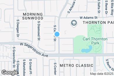 Map image of the property - 2817 S Center St