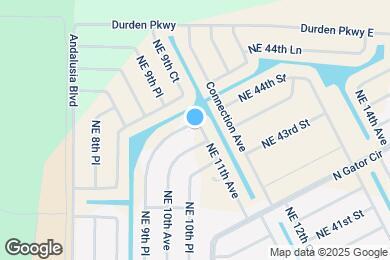 Map image of the property - 4165 NE 9th Pl