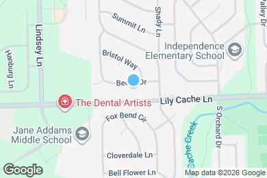 Map image of the property - 831 Beech Dr