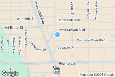 Map image of the property - The Deluxe Apartments