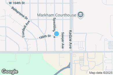 Map image of the property - 16605 Spaulding Ave