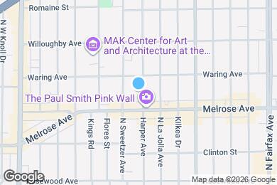 Map image of the property - 729 N Harper Ave