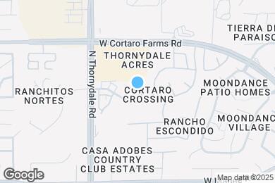 Map image of the property - 8261 N Converse Ct