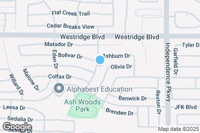 Map image of the property - 1901 Martina Dr