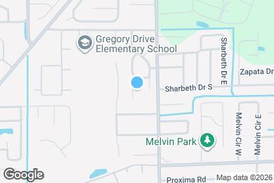 Map image of the property - 7774 Mordecai Ct