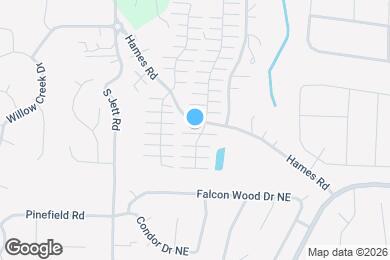 Map image of the property - 1202 W Oaks Way