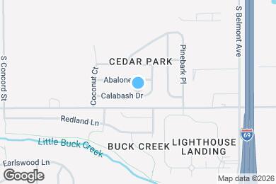 Map image of the property - 2512 Calabash Dr