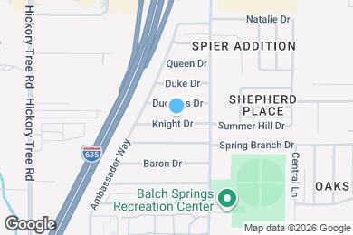 Map image of the property - 12211 Knight Dr