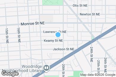 Map image of the property - 1926 Kearny St NE