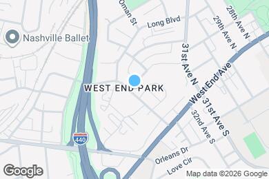 Map image of the property - 3229 W End Cir