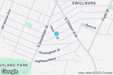 Map image of the property - 33 1/2 Bly St