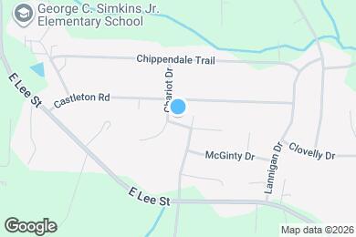 Map image of the property - 3503 Nelson Meadow Ln