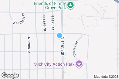 Map image of the property - 1651 N 116th St