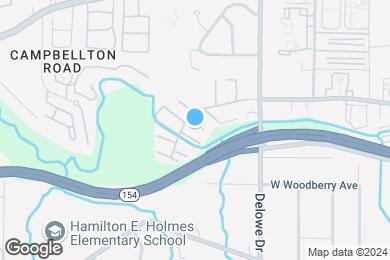 Map image of the property - Brentwood Townhomes