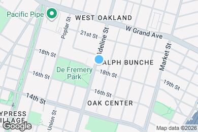 Map image of the property - 1810 Adeline St