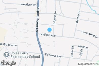 Map image of the property - 113 Eastland Ave