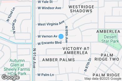 Map image of the property - 8914 W Encanto Blvd