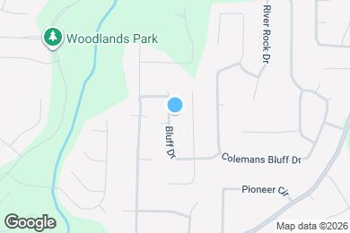 Map image of the property - 620 Bluff Dr