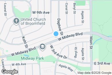 Map image of the property - 565 W Midway Blvd