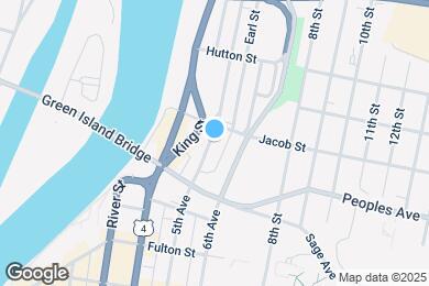Map image of the property - 2174 5th Ave