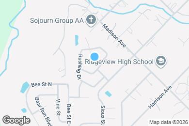 Map image of the property - 1271 Tahoe Ct