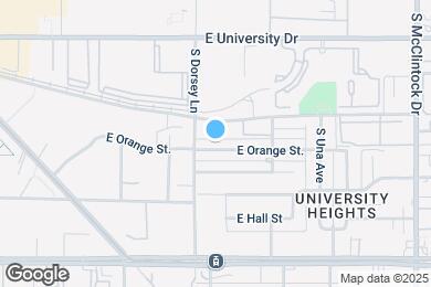 Map image of the property - 1314 E Orange St