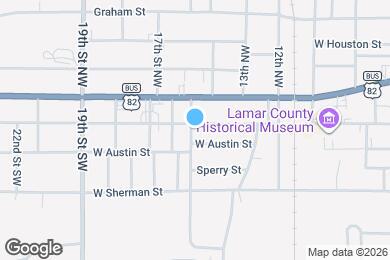Map image of the property - 1471 W Kaufman St