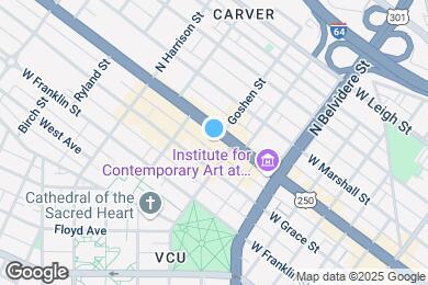Map image of the property - 815 W Broad St